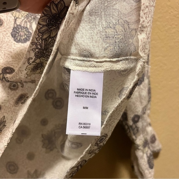 Lucky Brand, Women’s Floral, Crew Neck Top, Size Medium - Picture 5 of 8